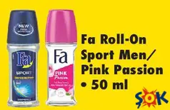 FA ROLL-ON SPORT MEN/PİNK PASSİON 50 ML